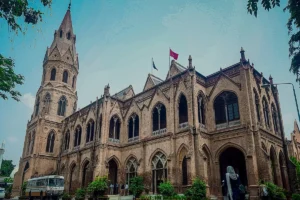 Government College University Lahore main building and clock tower